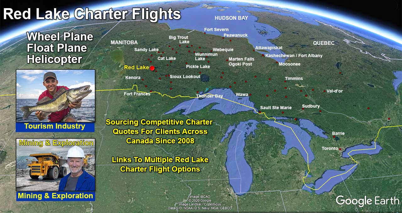 Safe Charter Flights To Red Lake Ontario During Covid 19